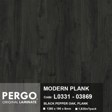 Sàn Gỗ Cao Cấp Pergo - Morden Plank 8mm 3869