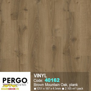 Sàn nhựa PERGO - VYNYL PLANKS & TILES 4,5mm nhập khẩu Bỉ