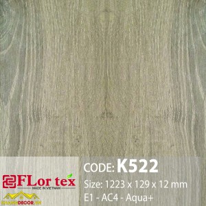 Sàn gỗ 12mm FLOR TEX