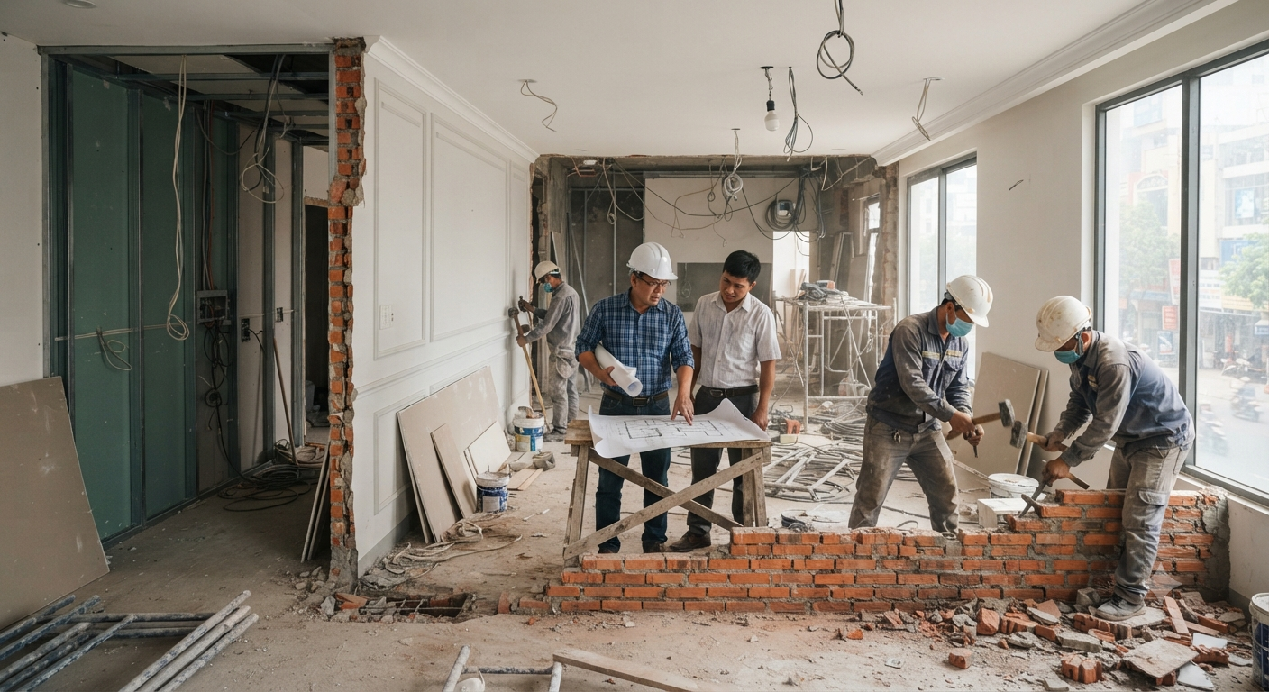 Những hệ lụy khi thay đổi thiết kế giữa chừng
